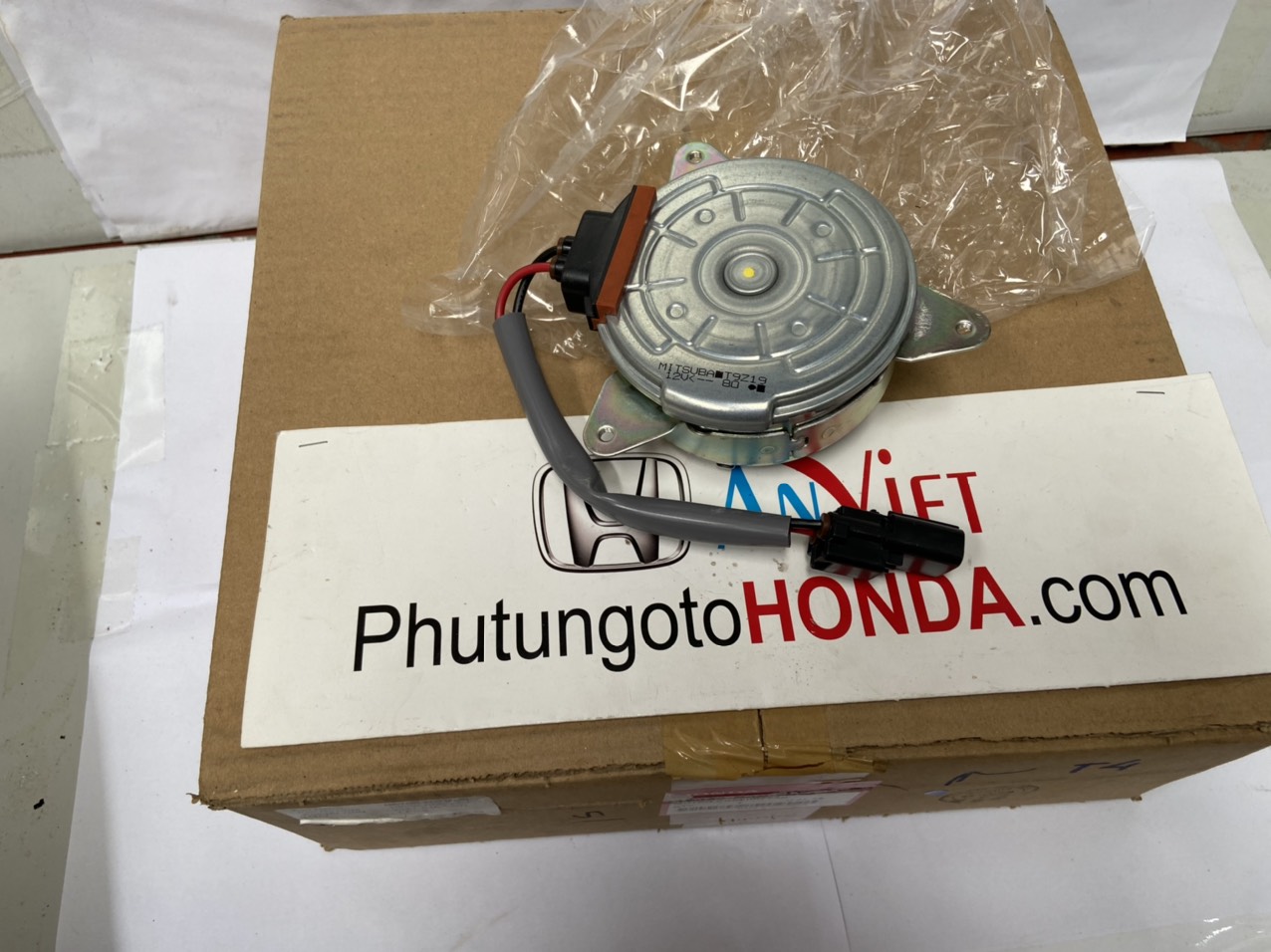 Mô tơ quạt két nước xe Honda CITY 2013 